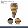 Spiral 5-Light 25