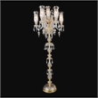 Garnier 7-Light Traditional Crystal Floor Lamp - Gold