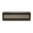 West Kensington Fireplace with Electric Insert - Medium Espresso