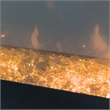 West Kensington Fireplace with Electric Insert - Medium Espresso