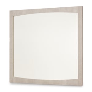 Marin 48&quot Wide Rectangular Wall Accent Mirror - Greige