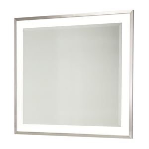 Marquee Wall Accent Mirror - Cloud White