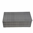 Direct Wicker Rattan Patio 6-Piece Conversation Sofa Sets in Gray with Cushions
