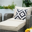 Direct Wicker Garden Furniture 5PCS Rattan Sectionals Sofas in Gray with Cushion