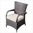 Direct Wicker Patio Atina 7 Pieces Rattan Outdoor Dining Sets in Brown
