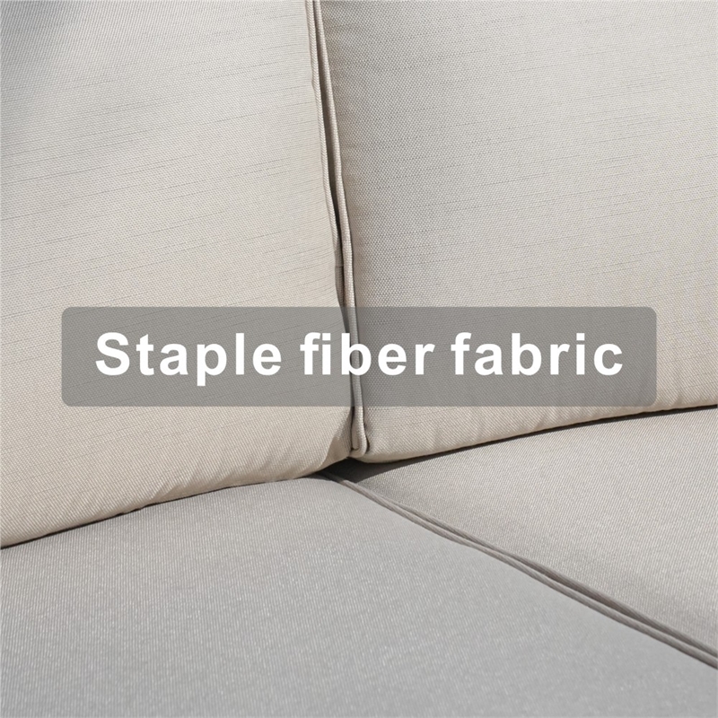 Patio Brown Rattan Patio Bed Outdoor Patio Lounger Wicker Daybed