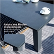 Patio Gray Aluminum 7-Person Outdoor Seating Group with Cushions