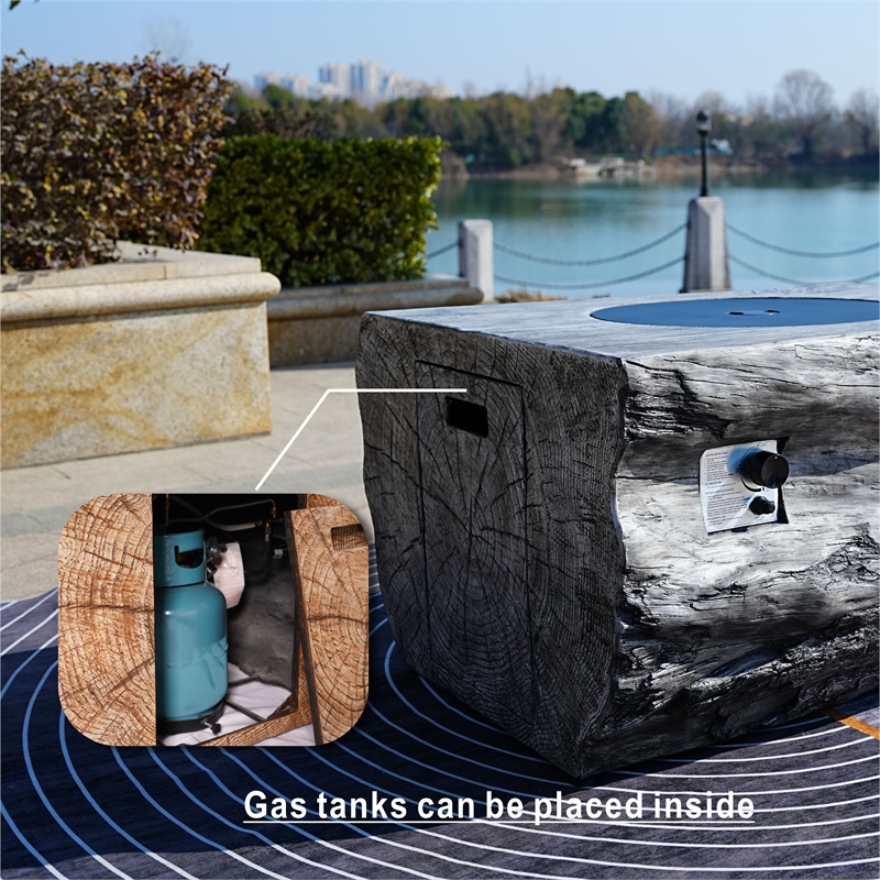 Gray Aluminum 4-Person Patio and Outdoor Seating Group with Cushions