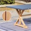 Gray Aluminum Rectangular 6 - Person Outdoor Dining Set with Cushions