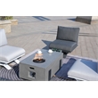 Mixed Colors Aluminum 4-Person Outdoor Seating Group with Cushions and Firepit