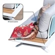 White Aluminum 8-Person Outdoor Seating Group with Gray Cushions