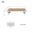 White Aluminum 6-Person Outdoor Seating Group with Gray Cushions