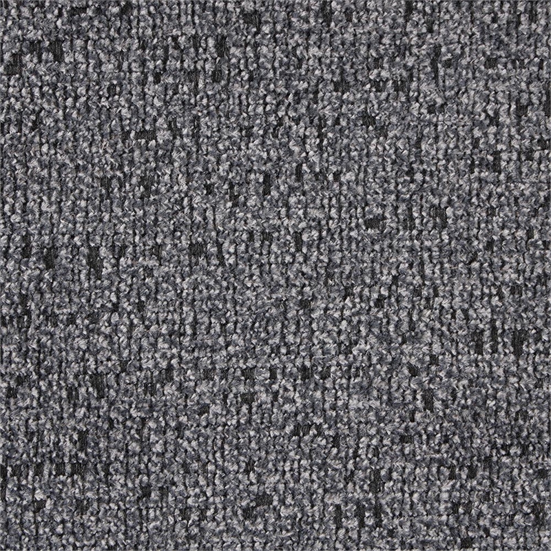 Contemporary Velvet L-Shaped Sleeper Sectional Sofa Bed in Black