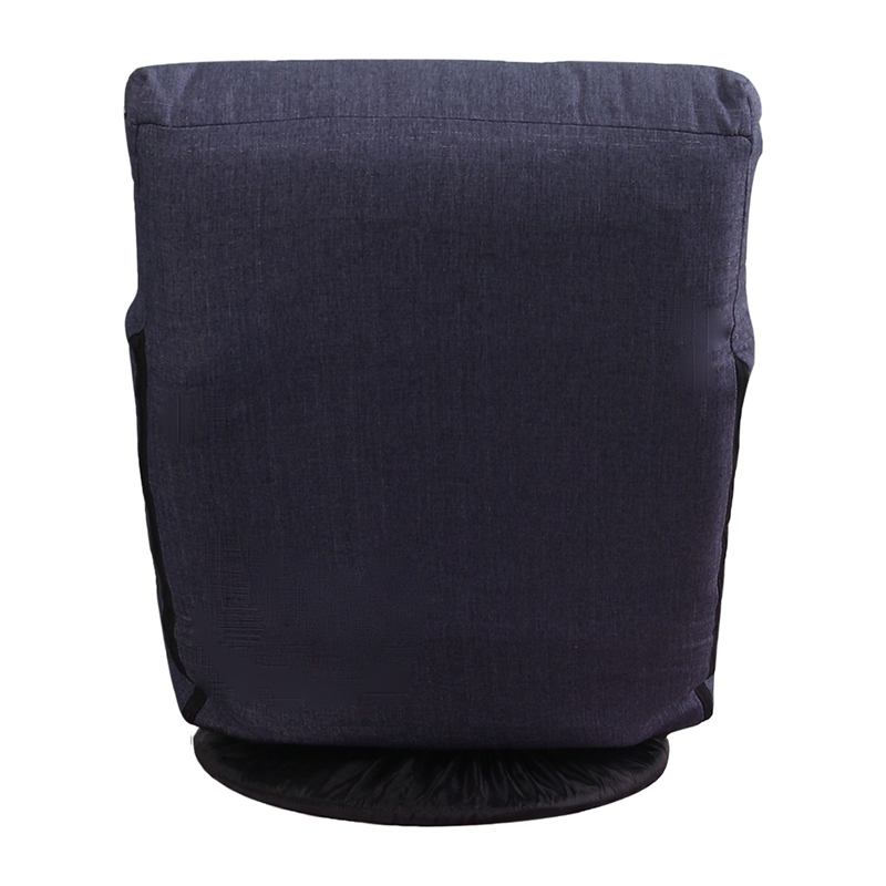Navy Metal Single Lazy Sofa Tatami Balcony Reclining Chair Leisure Sofa