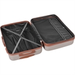 3 pcs Luggage Sets New Model 20''24''28''ABS Hardshell Suitcase (Light Brown)