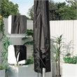 Direct Wicker Outdoor Patio Versatile-Functionality Umbrella Cover 9-11'FT