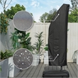 Umbrella Cover for Protective Storage 9-11' Ft Hanging Umbrella Offset - Black