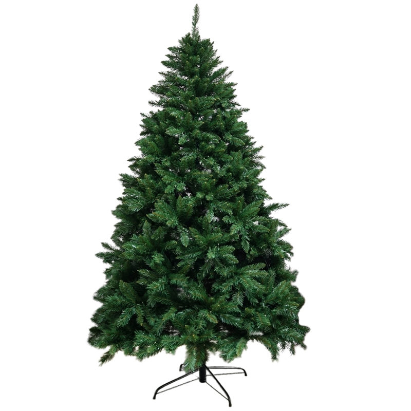 Direct Wicker 6ft PVC Artificial Christmas Tree 1202 Tips w/ Metal Stand