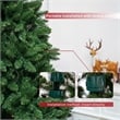 Direct Wicker 7ft PVC Artificial Christmas Tree 1906 Tips w/ Metal Stand
