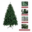 Direct Wicker 7ft PVC Artificial Christmas Tree 1906 Tips w/ Metal Stand