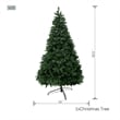 7Ft Artificial PVC Christmas Tree W/Stand Holiday Season Indoor Outdoor Green