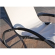Direct Wicker 2-Piece Outdoor Reclining Lounge Chair with Metal Frame - Beige