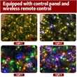 Direct Wicker 6Ft Pre-Lit Christmas Tree with 330 Color-Changing LED Lights