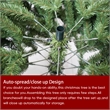 Direct Wicker 6Ft Pre-Lit Christmas Tree with 330 Color-Changing LED Lights