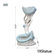 Ocean Style 11.61' x 7.68' x 23.23' Magnesium Oxide Mermaid Statue