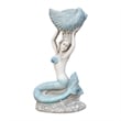 Ocean Style 11.61' x 7.68' x 23.23' Magnesium Oxide Mermaid Statue