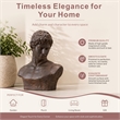 Vintage Magnesium Oxide Garden Statue Unique Outdoor Decorative Sculpture