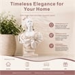 Magnesium Oxide Garden Sculpture Outdoor Decorative Statue for Patio Decor