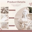 Magnesium Oxide Garden Sculpture Outdoor Decorative Statue for Patio Decor