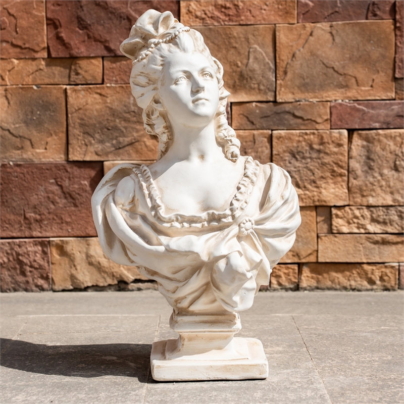 Magnesium Oxide Garden Sculpture Outdoor Decorative Statue for Patio Decor