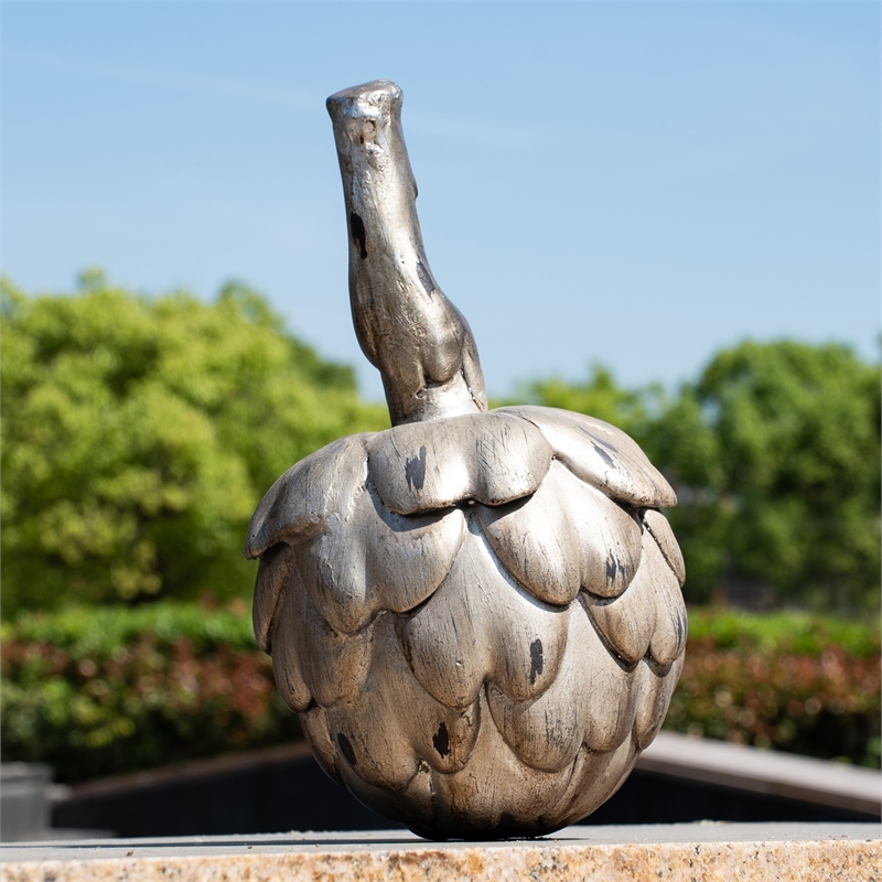 Magnesium Oxide Garden Sculpture Elegant Outdoor Decorative Statue