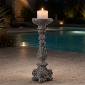 Tall Magnesium Oxide Decorative Sculpture Elegant Garden Statue Decor