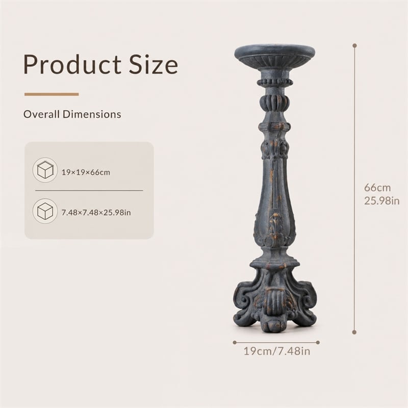 Magnesium Oxide Decorative Sculpture Elegant Garden Statue Outdoor Decor