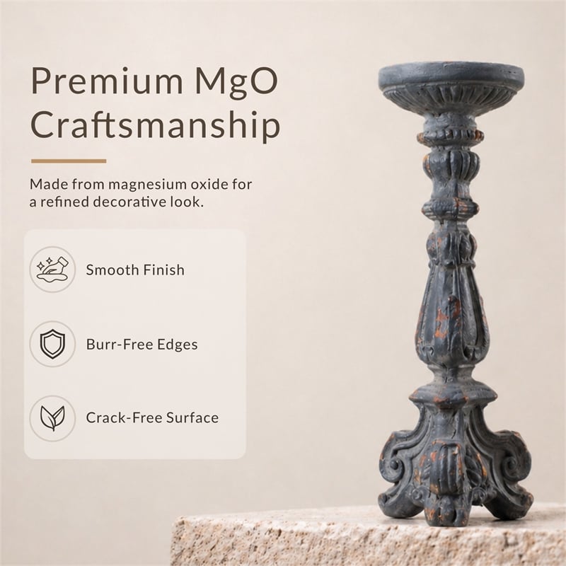 Magnesium Oxide Decorative Sculpture Elegant Garden Statue Outdoor Decor