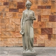 Tall Gray Magnesium Oxide Garden Sculpture Outdoor Decorative Statue