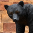 Black Bear Magnesium Oxide Statue Outdoor Garden Animal Decor