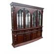 D-Art Collection Shaker Solid Mahogany Wood Space Saver Cabinet in Brown