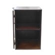 D-Art Collection Mahogany Solid Wood Ryan Trinkets Storage Cabinet in Brown