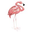 D-Art Collection Tin Metal and Iron Flamingo Decor Figurine in Pink
