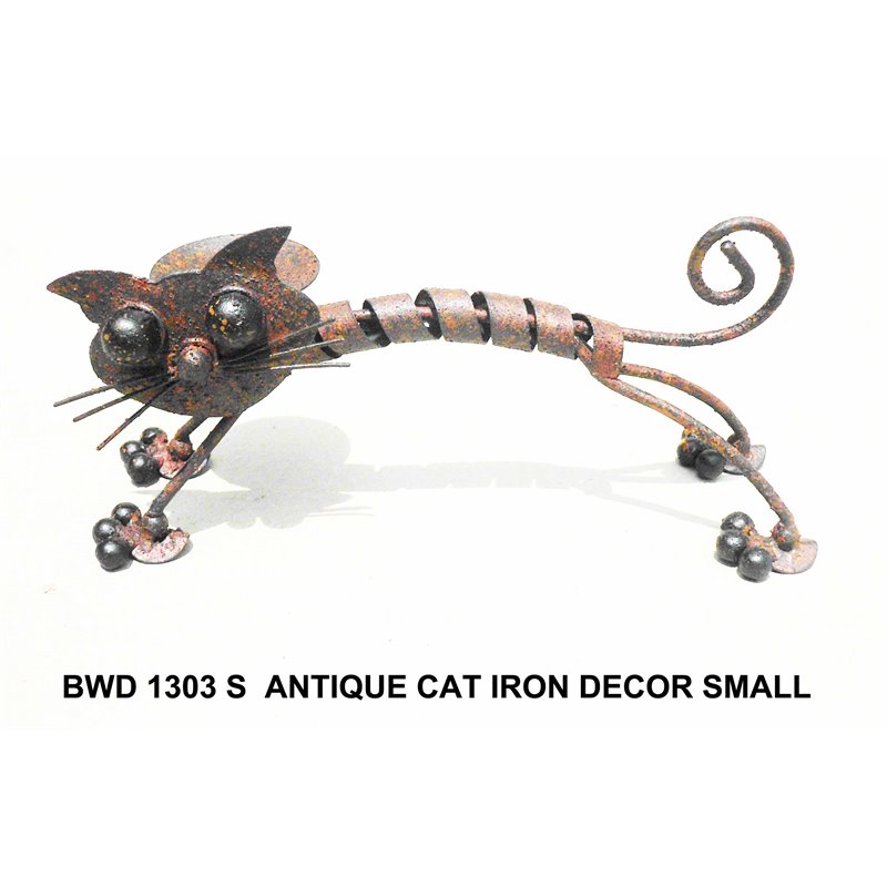 D-Art Collection Tin Small Medium and Large Cat Decor in Multi-Color (set of 3)