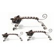 D-Art Collection Tin Small Medium and Large Cat Decor in Multi-Color (set of 3)