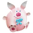 D-Art Collection Tin Metal and Iron Pig Decorative Figurine in Multi-Color