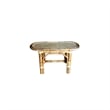 D-Art Collection Havana Oval Traditional Wicker/Rattan Table in Natural