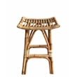 D-Art Collection South Bay Rattan Counter Stool in Natural Brown rattan material