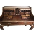 D-Art Collection England Escritoire Desk with mahogany wood