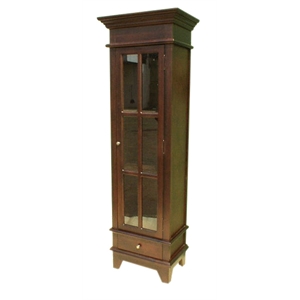 D-Art Collection Fruitwood Cabinet with Mahogany wood